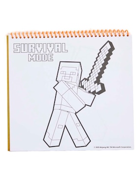 Set escolar Minecraft con 54 piezas