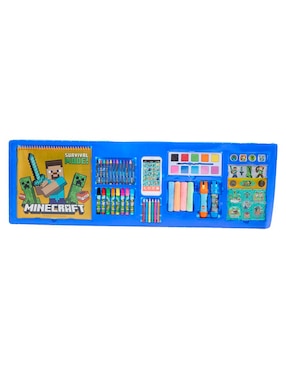 Set escolar Minecraft con 54 piezas