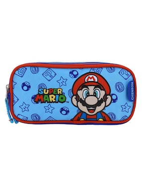 Set mochila escolar Mario Bros Chenson Flep para niño