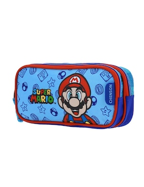 Set mochila escolar Mario Bros Chenson Flep para niño