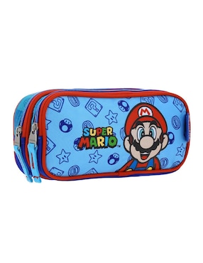 Set mochila escolar Mario Bros Chenson Flep para niño