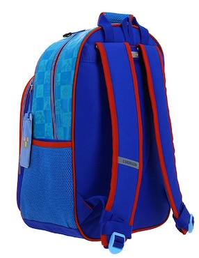 Set mochila escolar Mario Bros Chenson Flep para niño