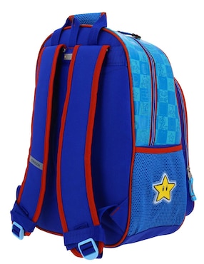 Set mochila escolar Mario Bros Chenson Flep para niño