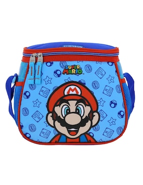 Set mochila escolar Mario Bros Chenson Flep para niño