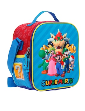 Set mochila escolar Mario and Friends Chenson Squat para niño