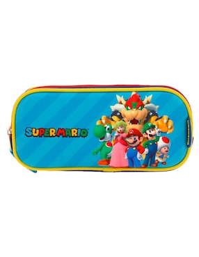 Set mochila escolar Mario and Friends Chenson Squat para niño