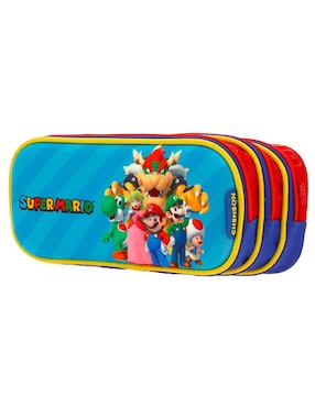 Set mochila escolar Mario and Friends Chenson Squat para niño