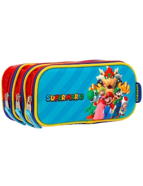 Set mochila escolar Mario and Friends Chenson Squat para niño