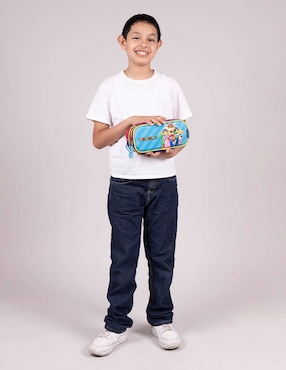Set mochila escolar Mario and Friends Chenson Squat para niño