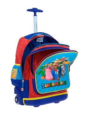 Set mochila escolar Mario and Friends Chenson Squat para niño