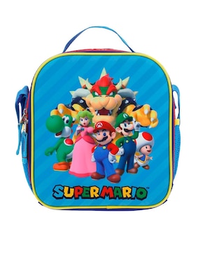 Set mochila escolar Mario and Friends Chenson Squat para niño