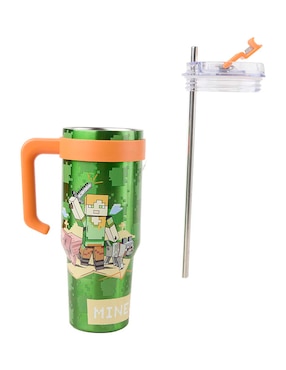 Termo Siglo XXI de acero con tapa disc top 1.2 L
