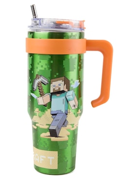Termo Siglo XXI de acero con tapa disc top 1.2 L