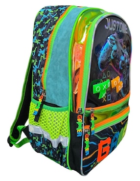 Mochila escolar Lluvia Prim Game unisex