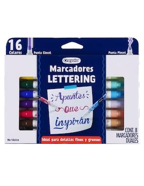 Marcadores semipermanente Crayola 16 piezas