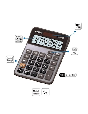 Calculadora de escritorio Casio MX-120B