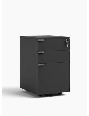 Archivero Form Design con cerradura y base móvil