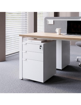Archivero form design con cerradura y base móvil