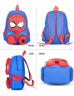 Mochila escolar Spider-Man Belug impermeable unisex