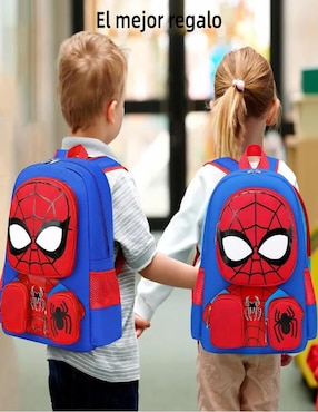 Mochila escolar Spider-Man Belug impermeable unisex