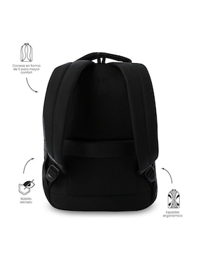 Mochila con portalaptop Totto Steif Nara unisex