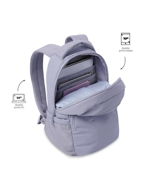 Mochila con portalaptop Totto Steif Nara para mujer