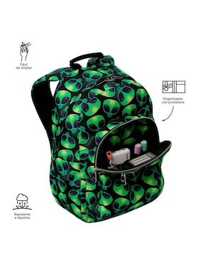 Mochila escolar Totto Acuarela para hombre