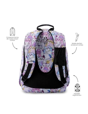 Mochila escolar Totto Ecole para niña