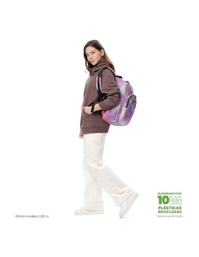 Mochila escolar Totto Acuarela para niña