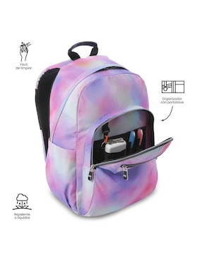Mochila escolar Totto Acuarela para niña