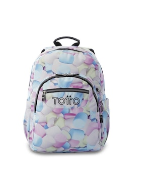 Mochila escolar Totto Acuarela para niña