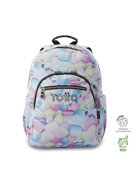 Mochila escolar Totto Acuarela para niña