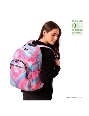 Mochila escolar Totto Acuarela para niña