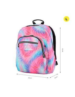Mochila escolar Totto Acuarela para niña