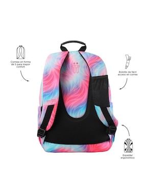 Mochila escolar Totto Acuarela para niña