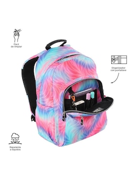 Mochila escolar Totto Acuarela para niña