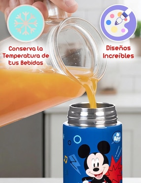 Termo Magma Life de acero inoxidable con tapa Flip Top 350 ml