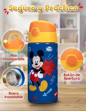 Termo Magma Life de acero inoxidable con tapa Flip Top 350 ml