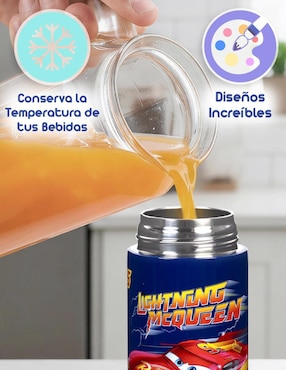 Termo Magma Life de acero inoxidable con tapa Flip Top 350 ml