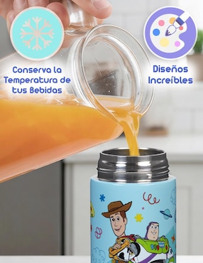Termo Magma Life de acero inoxidable con tapa Flip Top 350 ml