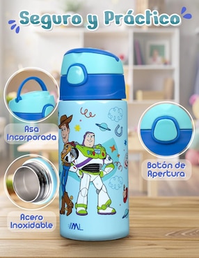 Termo Magma Life de acero inoxidable con tapa Flip Top 350 ml
