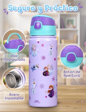 Termo Magma Life de acero inoxidable con tapa Flip Top 500 ml