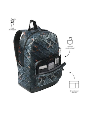 Mochila con portalaptop Totto Tocax para hombre