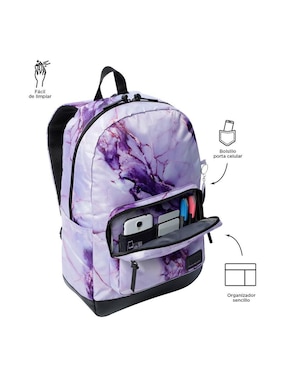 Mochila con portalaptop Totto Tocax para mujer