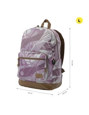 Mochila con portalaptop Totto Tocax para mujer