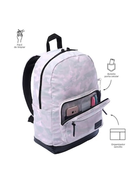 Mochila con portalaptop Totto Tocax para mujer