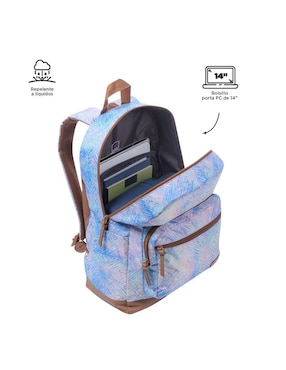 Mochila con portalaptop Totto Tocax para mujer
