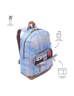 Mochila con portalaptop Totto Tocax para mujer