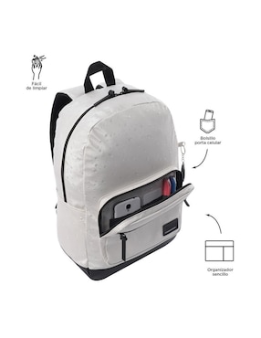 Mochila con portalaptop Totto Tocax para mujer