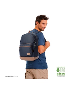 Mochila con portalaptop Totto Tocax para hombre